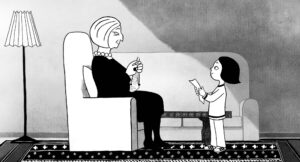 Persepolis filminden bir sahne