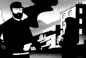 Persepolis filminden bir sahne