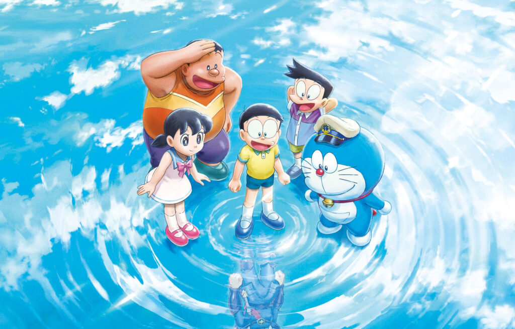 Doraemon Filmi: Yeni Nobita ve Şeytanların Denizaltı Kalesi filminden bir sahne