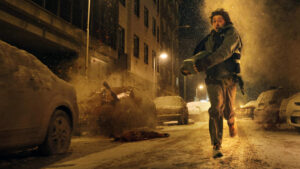Resident Evil filminden bir sahne
