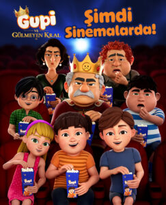 Gupi ve Gülmeyen Kral filminden bir sahne