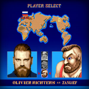 Street Fighter filminden bir sahne