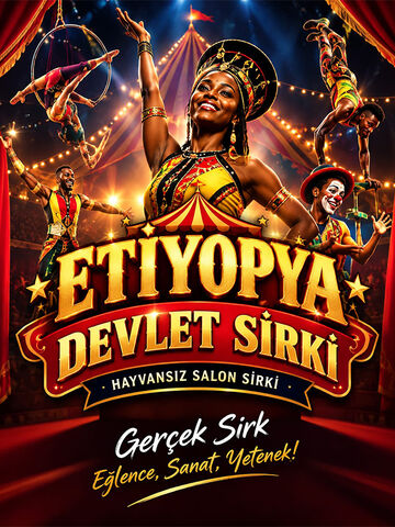 Etiyopya Devlet Sirki afişi