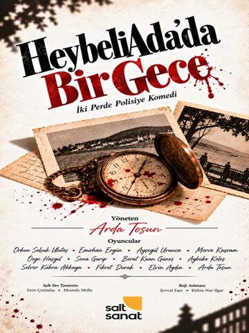 Heybeliada’da Bir Gece afişi