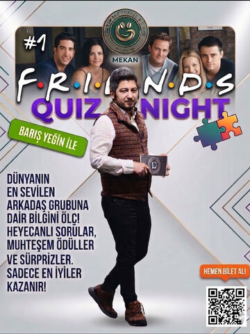 Friends Quiz Night afişi