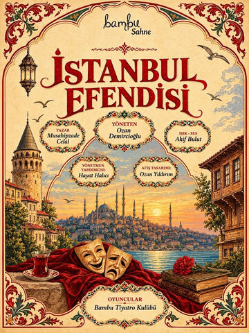 İstanbul Efendisi(Bambu Tiyatro Kulübü) afişi