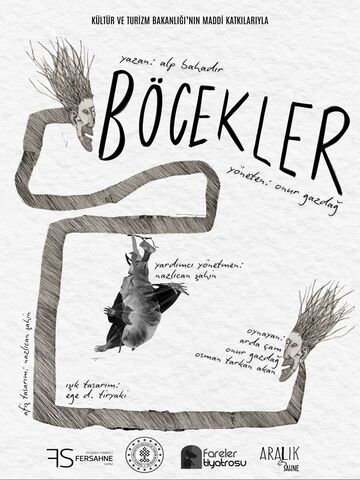Böcekler – Fareler Tiyatrosu afişi
