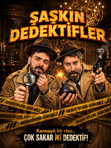 Şaşkın Dedektifler afişi