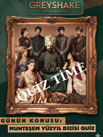 Muhteşem Yüzyıl Quiz Night afişi