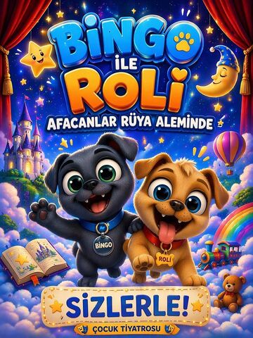 Bingo ile Roli afişi