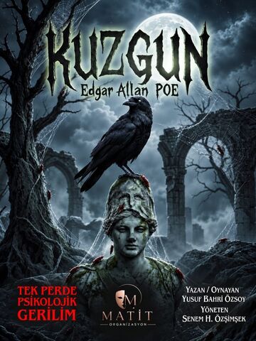 Kuzgun: Edgar Allan Poe afişi