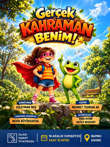 Gerçek Kahraman Benim afişi