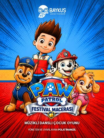 PAW Patrol Festival Macerası afişi