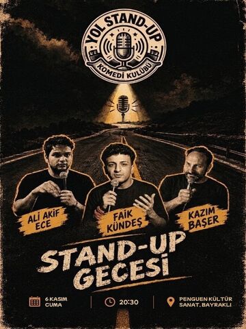 Yol Komedi Kulübü Stand-up Gecesi afişi