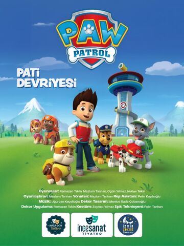 Paw Patrol Pati Devriyesi afişi