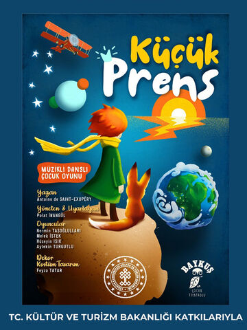 Küçük Prens (Müzikli Danslı Çocuk Oyunu) afişi