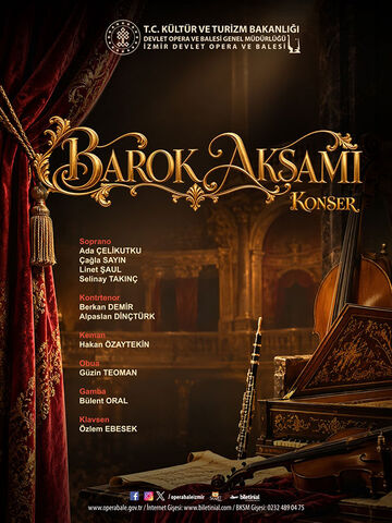 Barok Akşamı – İzmir DOB afişi