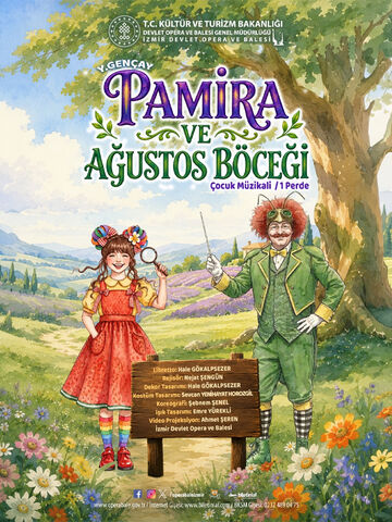 Pamira ve Ağustos Böceği – İzmir DOB afişi