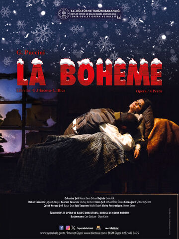 La Boheme İzmir DOB afişi