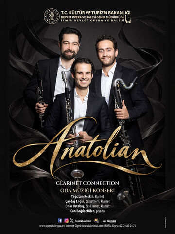 Anatolian Clarinet Connection – İzmir DOB afişi