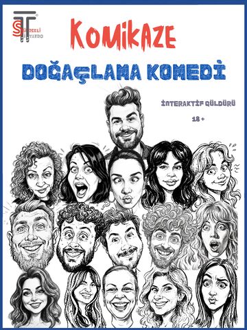 Doğaçlama Komedi – Komikaze afişi