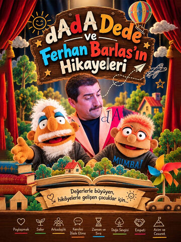 dAdA Dede Ve Ferhan Barlas’ın Hikayeleri afişi
