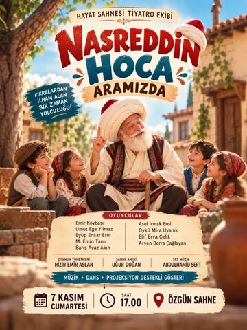 Nasreddin Hoca Aramızda afişi
