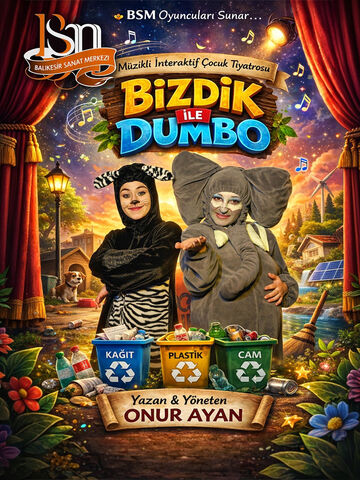 Bızdık ile Dumbo afişi