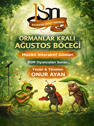 Ormanlar Kralı Ağustos Böceği afişi