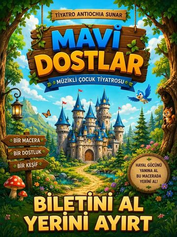 Mavi Dostlar afişi