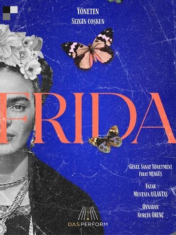Frida Kahlo Esmer Tebessüm afişi