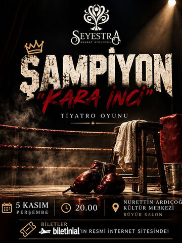 Şampiyon “Kara İnci” afişi