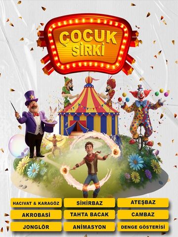 Çocuk Sirki afişi