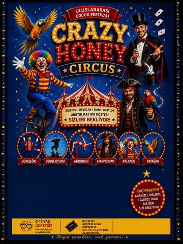 Crazy Honey Circus afişi
