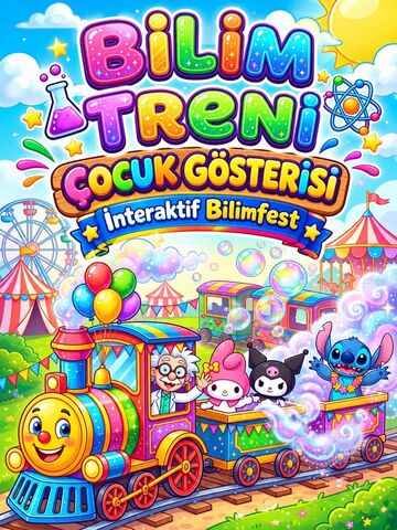 Bilim Treni afişi