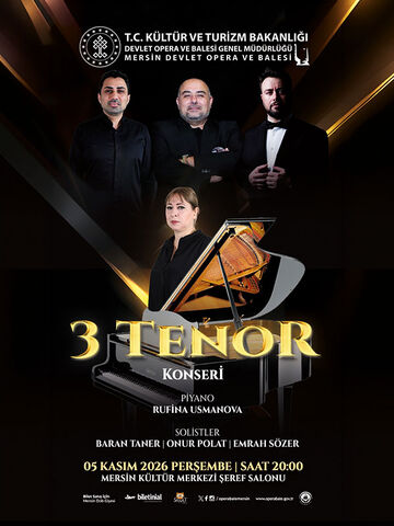 3 Tenor Mersin DOB afişi