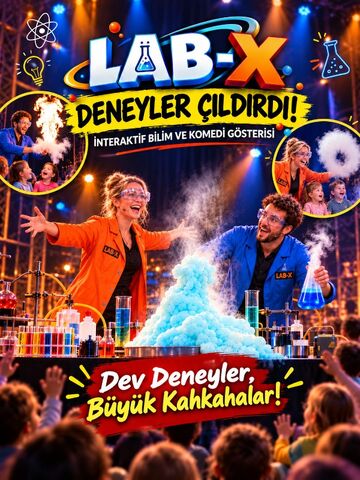 Lab-x: Deneyler Çıldırdı! afişi