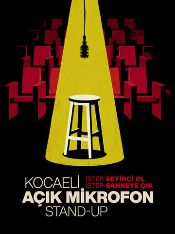 Kocaeli Açık Mikrofon Gecesi afişi
