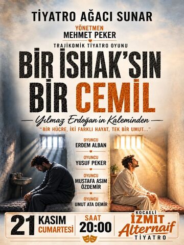 Bir İshaksın Bir Cemil afişi