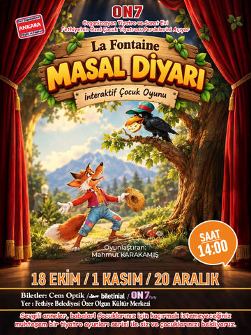 La Fontaine Masal Diyarı afişi