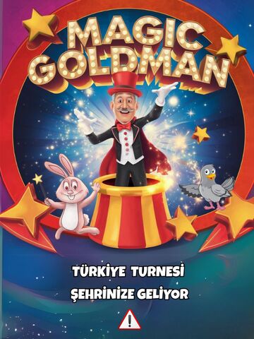 Magic Goldman Sihirbaz Gösterisi afişi