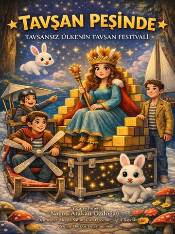 Tavşan Peşinde afişi