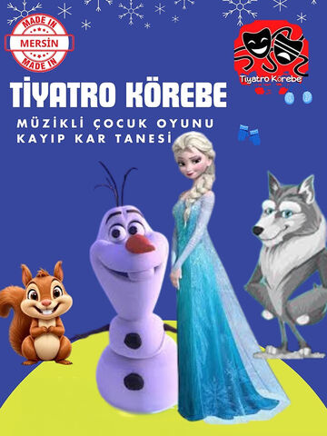 Elsa Ve Olaf Kayıp Kar Tanesi afişi