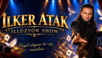 İllüzyonist İlker Atak afişi
