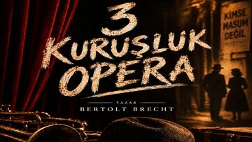 3 Kuruşluk Opera afişi