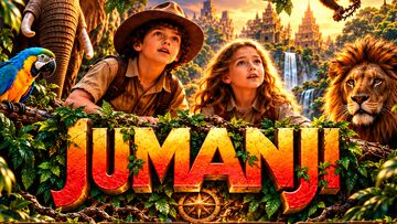 Müzikal Çocuk Tiyatro Gösterisi – Jumanji afişi