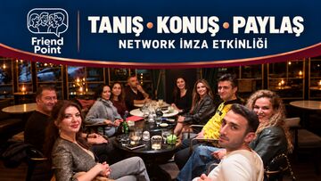 Tanış Konuş Paylaş (Network Tanışma Etkinliği) afişi
