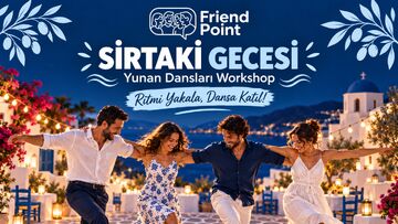 Yunan Dansları Workshop – Sirtaki Gecesi afişi