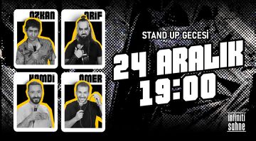 Stand up Bir Saat Arif Hamdi Özkan Ömer afişi