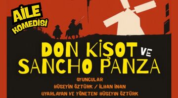 Don Kişot Ve Sancho Panza afişi